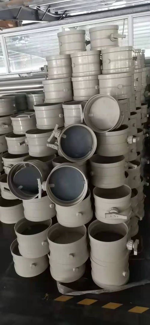 河南鄭州承插式球閥 法蘭三通 管箍 pp風道管 配件齊全 廠